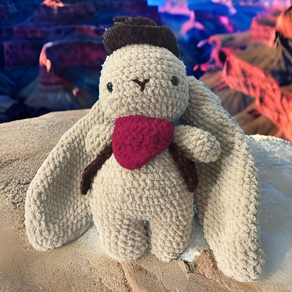Casey the CowBunny Plush Toy - Cream and Brown - Picture 1 of 1
